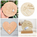 Letrero de madera conmemorativo para bebé: regalo grabado para recién nacidos para padres