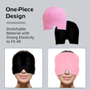 Gorro de gel frío para el dolor de cabeza: gorro con compresas frías para aliviar la migraña