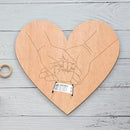 Letrero de madera conmemorativo para bebé: regalo grabado para recién nacidos para padres